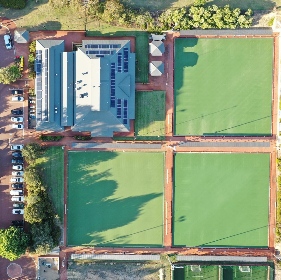 Drone Cambridge Bowling Club